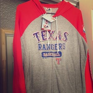 Texas Rangers zip up