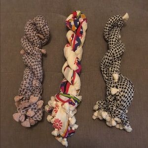 Lot of 3 Lightweight Scarves