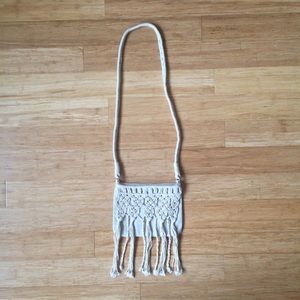 Crochet Crossbody Bag NWT