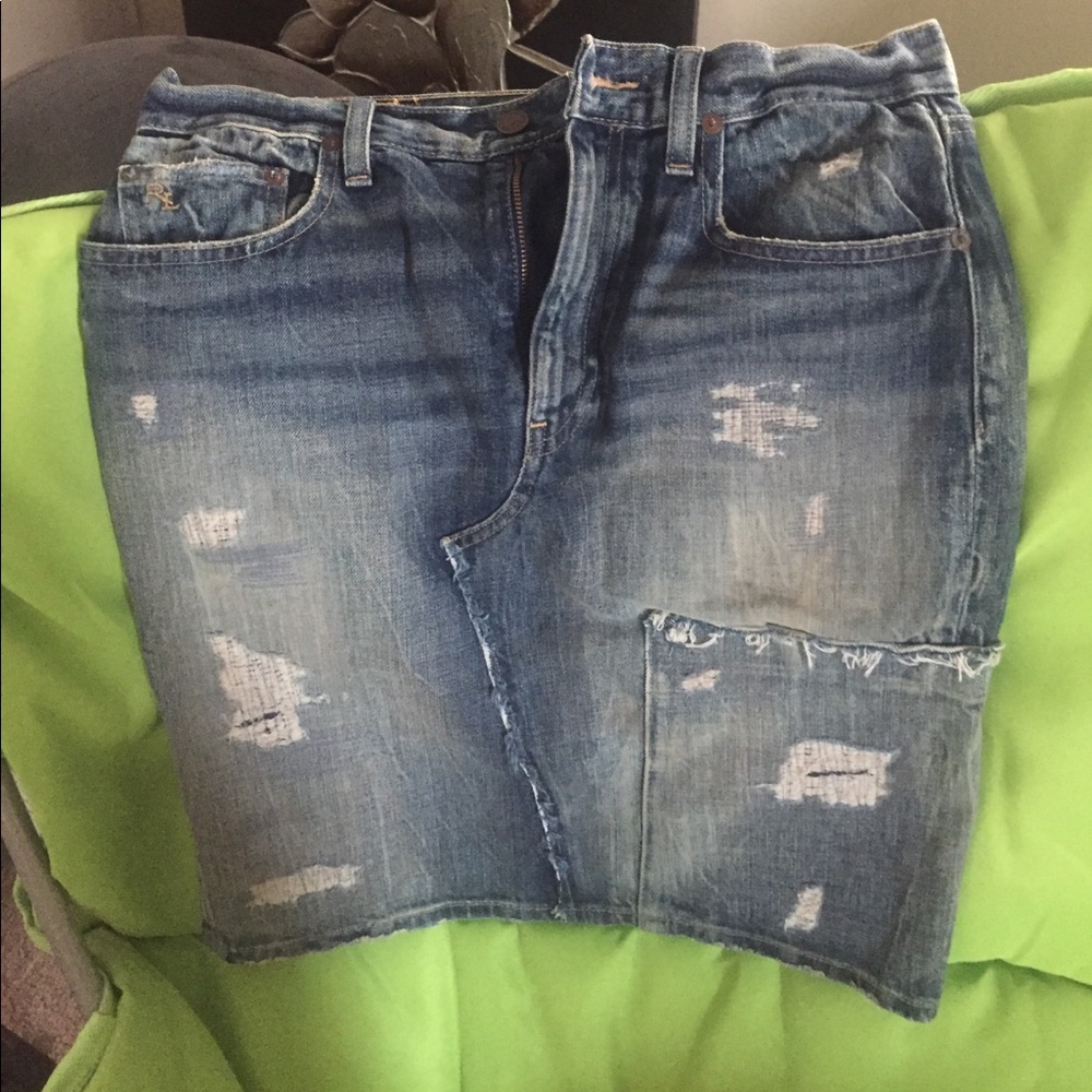 Ralph Lauren Polo Denim Skirt