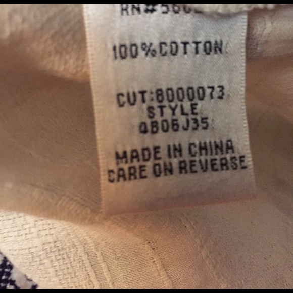 Sophie Max 100% embroidered cotton peasant blouse - Picture 4 of 4