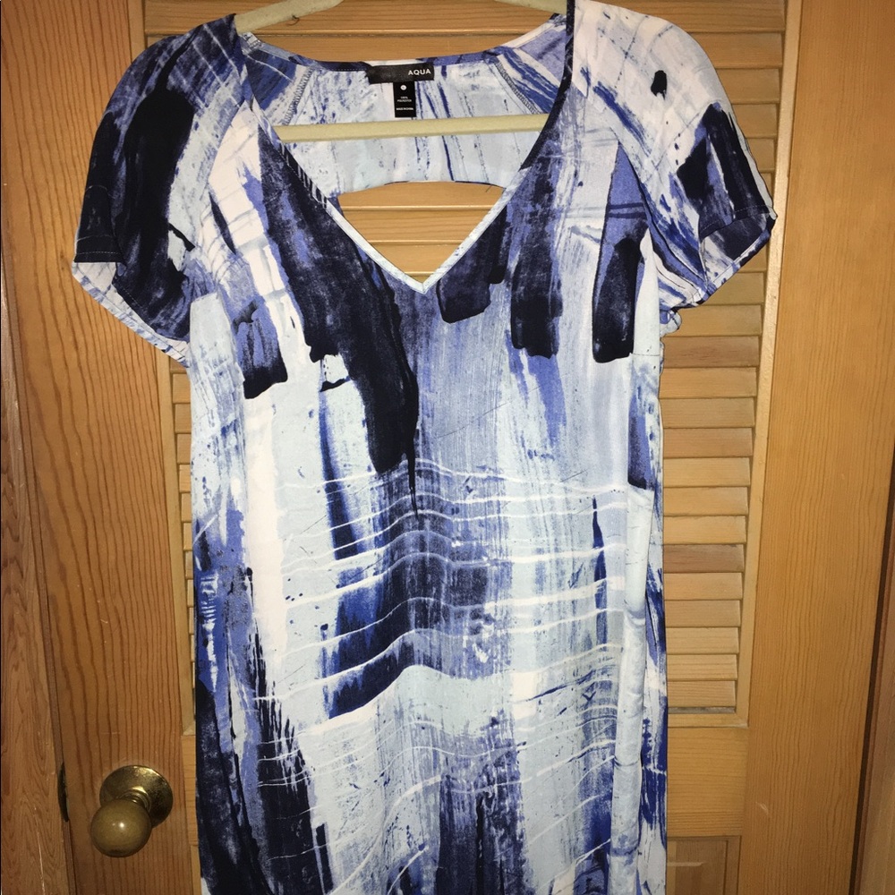 Aqua dress