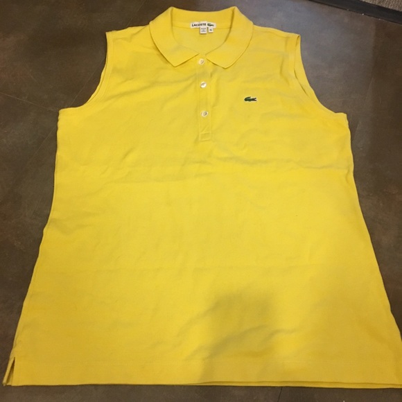 Lacoste Tops - Lacoste Sleeveless Polo