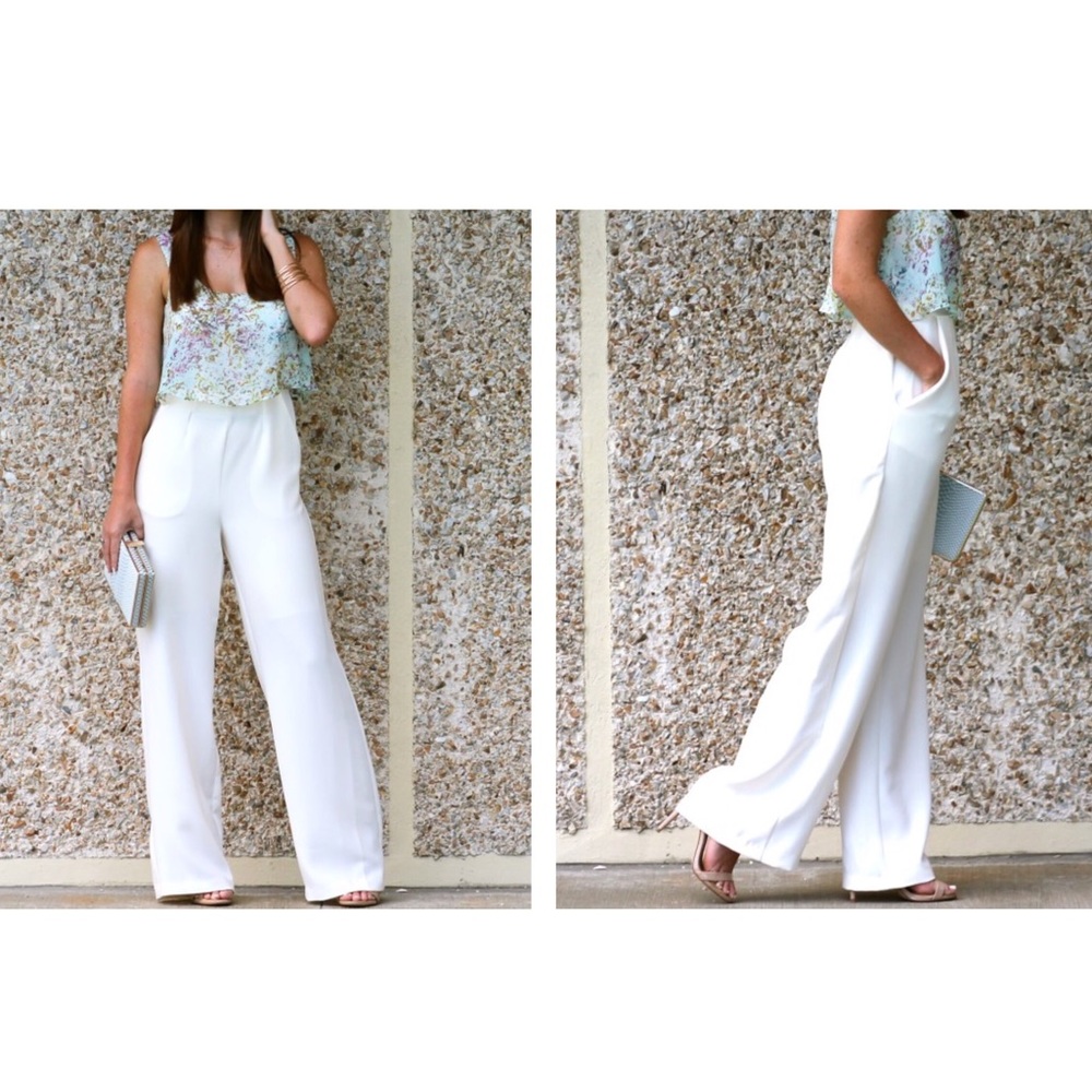 Floral pant jumper