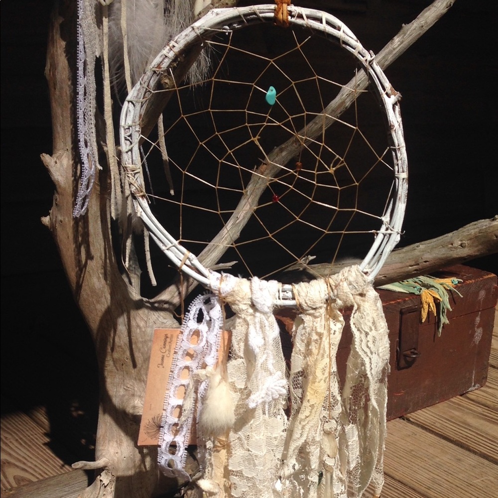 Handmade by me ocean dream catcher