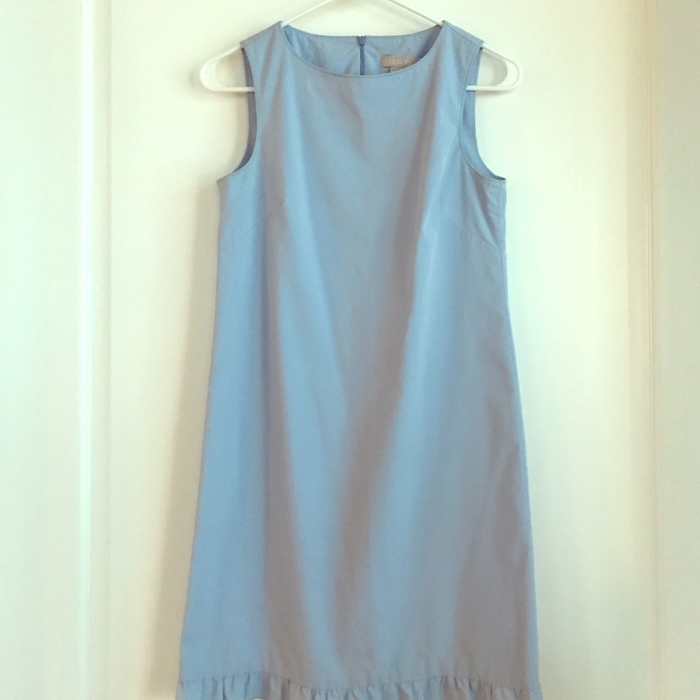 Powder blue J. Crew dress