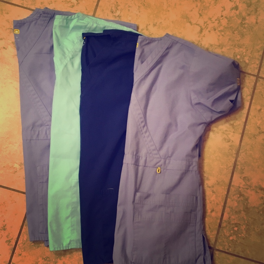 4-Wonder Wink Scrub Tops