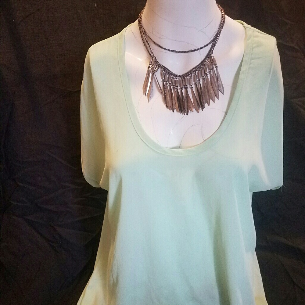 Chiffon lush blouse