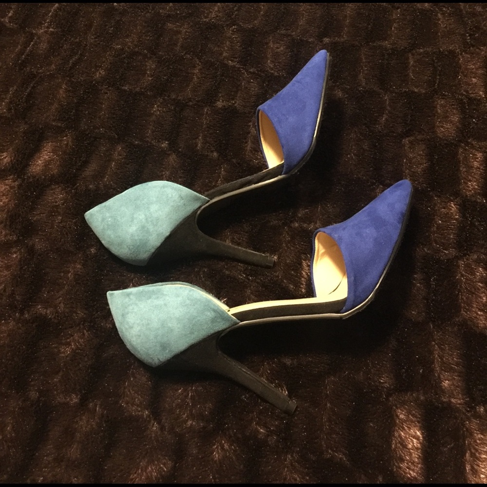 blue heels