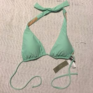 NWT Aqua J Crew Bikini Top