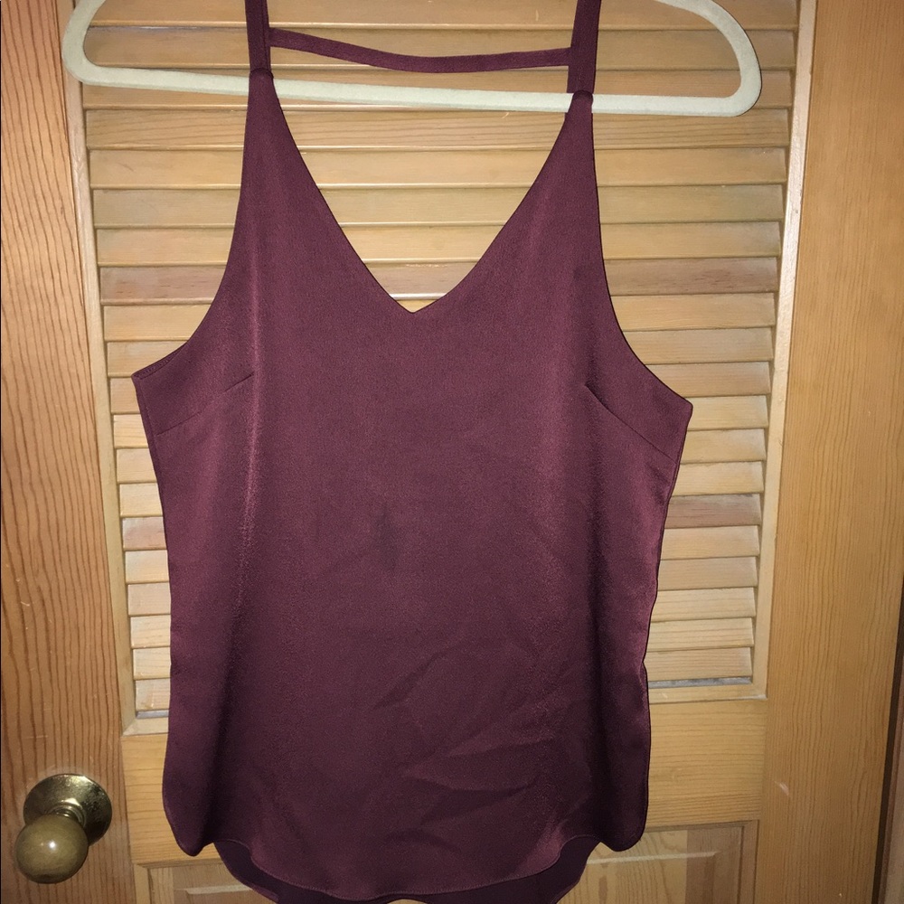 Purple tank