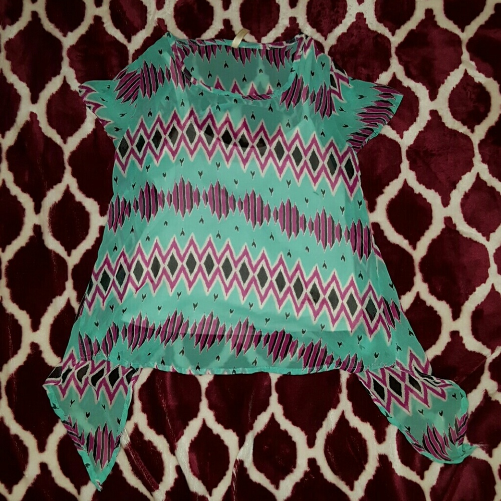 Tribal pattern top
