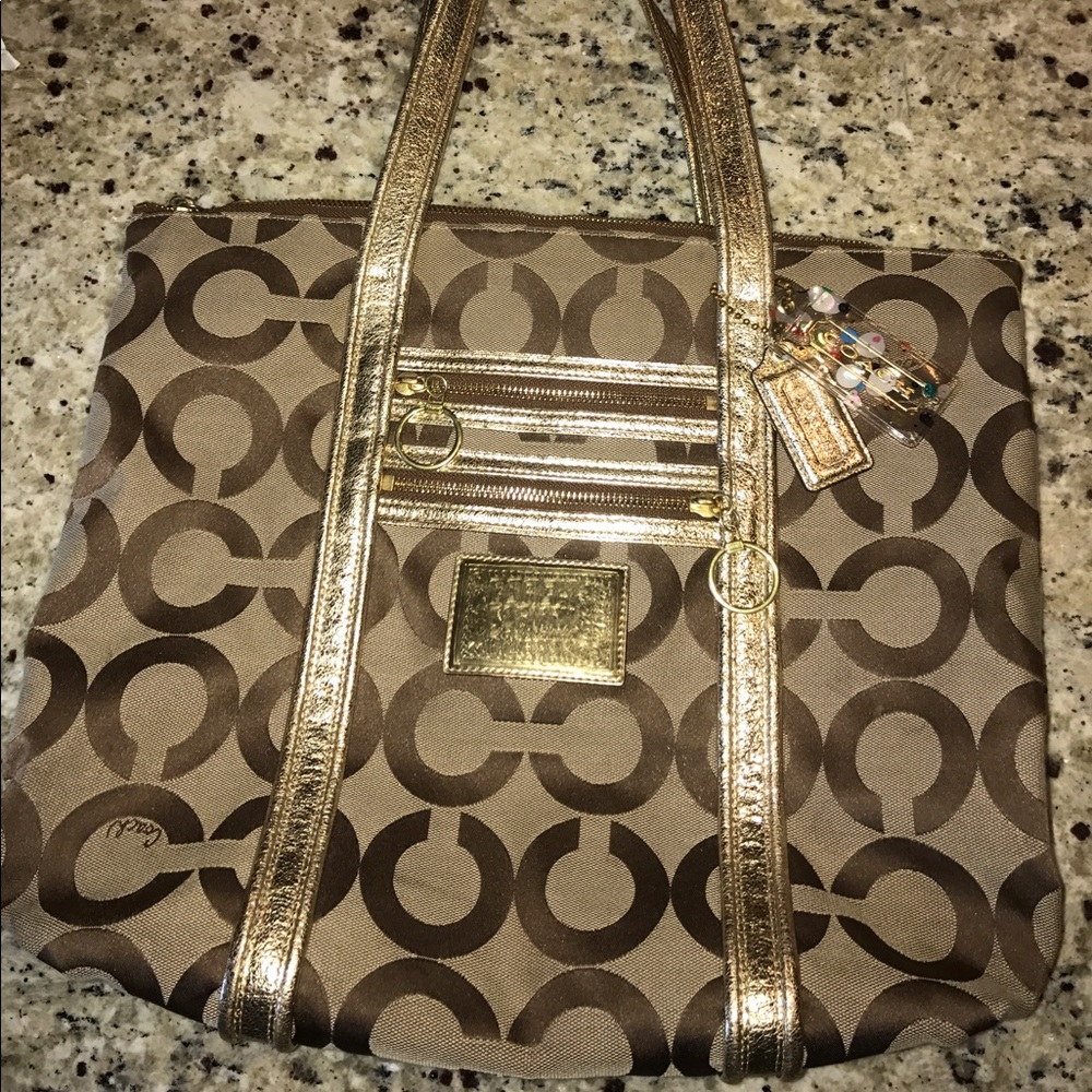 Art Deco Coach Tote!!