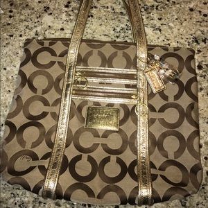 Art Deco Coach Tote!!