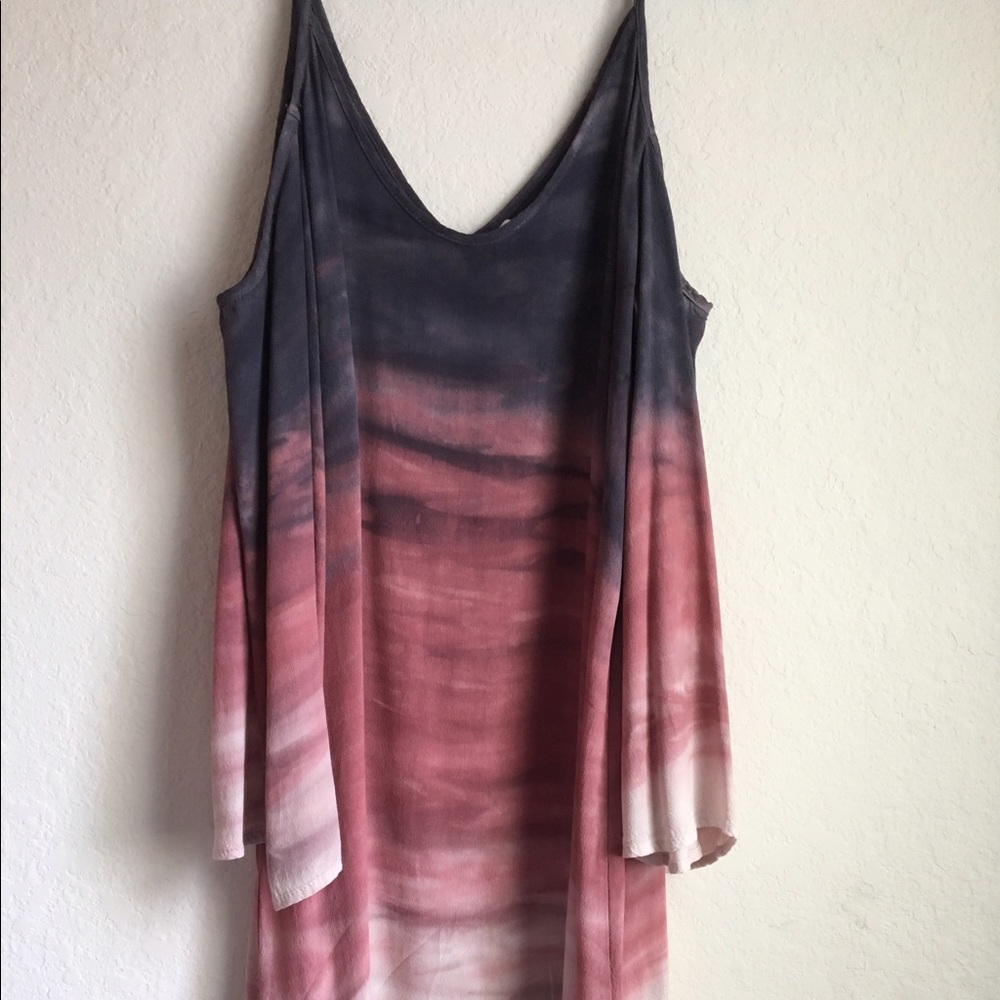 Open Shoulder Flowy Dress