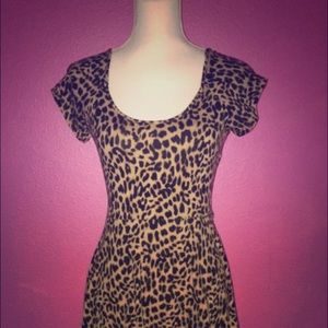 PINK Victoria secrets cheetah dress