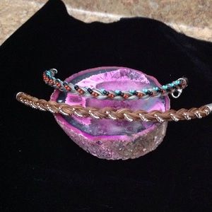 Horsehair with beads bracelets (SOLD)