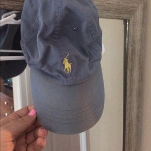 Blue polo baseball hat