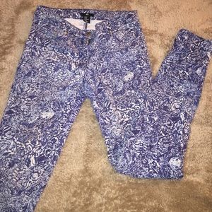 H&M Patterned Denim