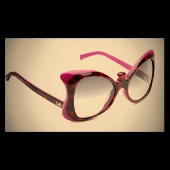 Authentic D&G Dolce&Gabbana Butterfly Sunglasses - Picture 1 of 5