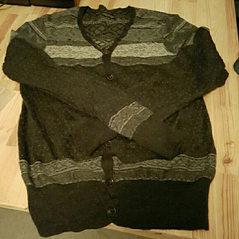 All saints button down cardigan. Woolaine