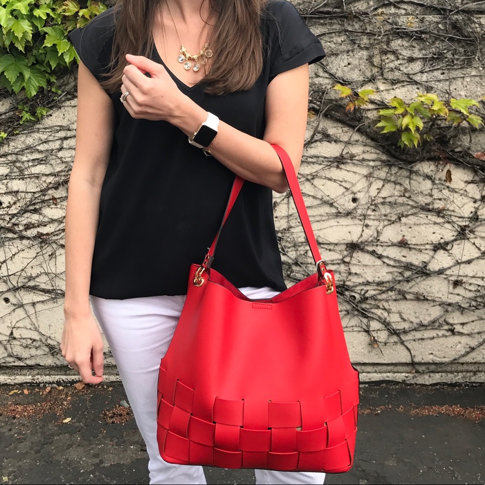 Large Satchel from Vegan Material