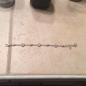 Silver Brighton Flower Bracelet