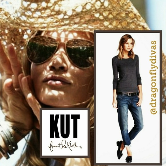Kut from the Kloth Denim - Kut from the Kloth Katy Boyfriend Jeans