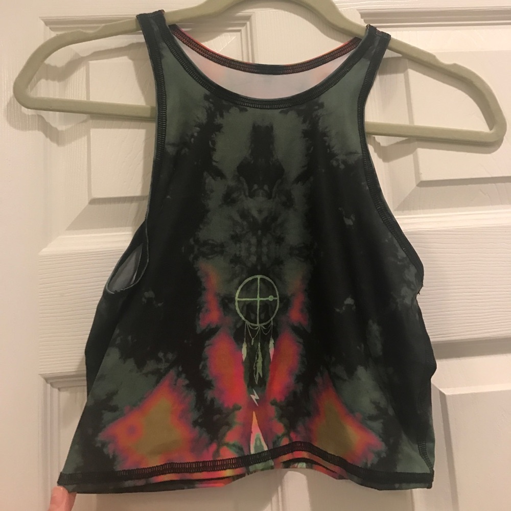 Teeki Eagle Feather top