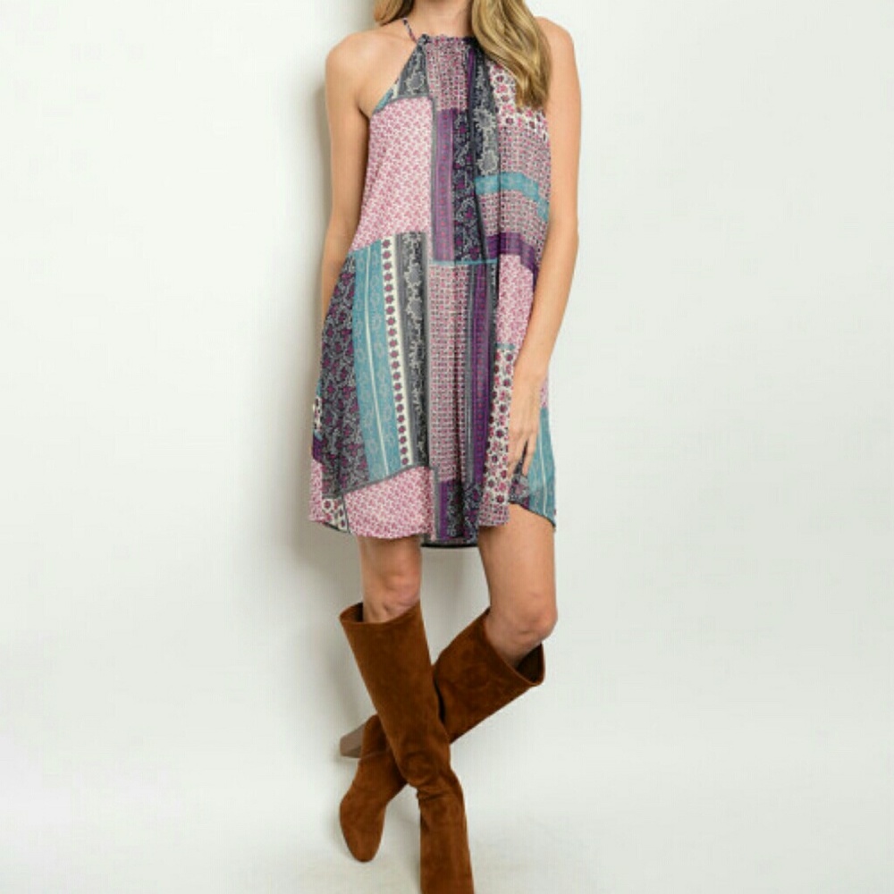 **LAST**  TODAY ONLY 5☆Rated/ Paisley Print Dress - Picture 2 of 2