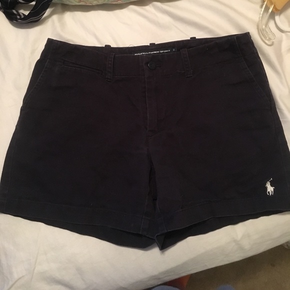Navy polo shorts - Picture 1 of 3