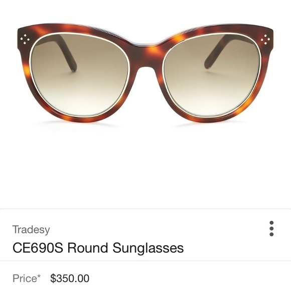chloe-ce690s-round-sunglasses main image 5