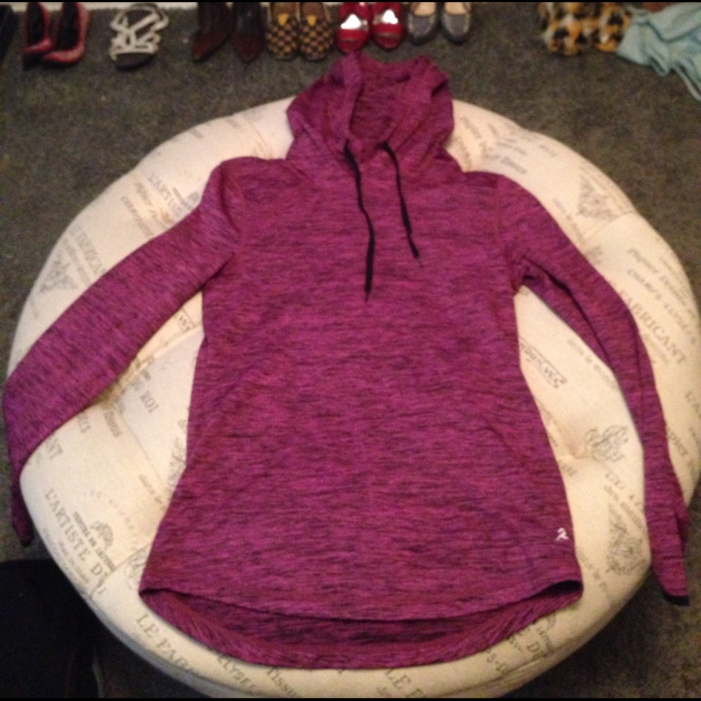 NWOT pink and black hoodie by Energy Zone size S - Picture 1 of 2