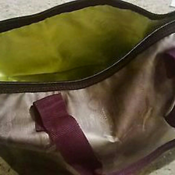 Vintage urban decay pyramid studded  zip tote bag - Picture 3 of 8