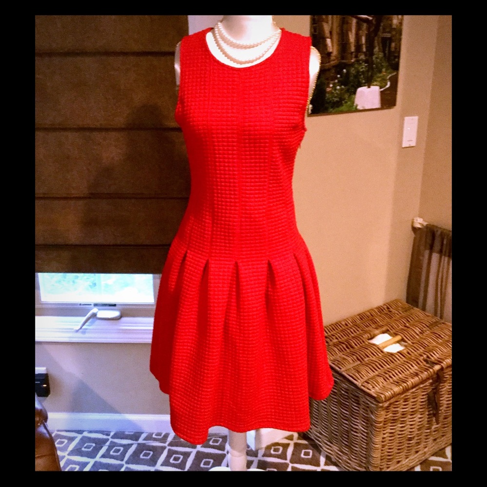 H&M red dress