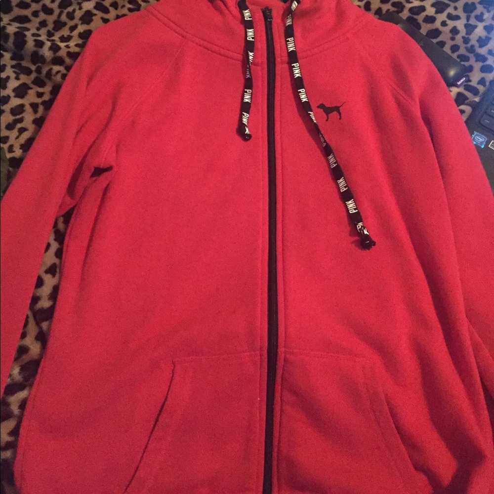 Victoria's Secret pink Zip up hoodie