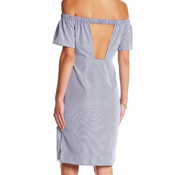 Nautical Strapless Dress - Picture 3 of 4