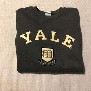 NWOT Charcoal Grey Yale Sweatshirt