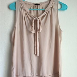 Flowy, sheer, small cut out Tank Top Blouse