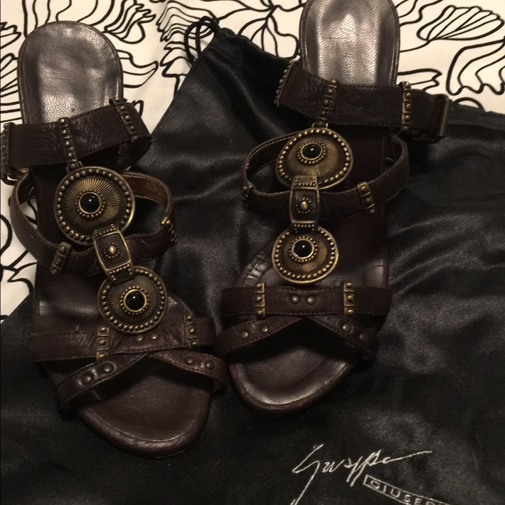 Giuseppe Zanotti Gladiator Sandals - Size 35.5