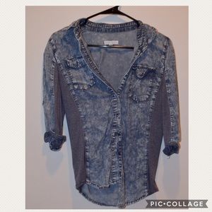 Denim shirt