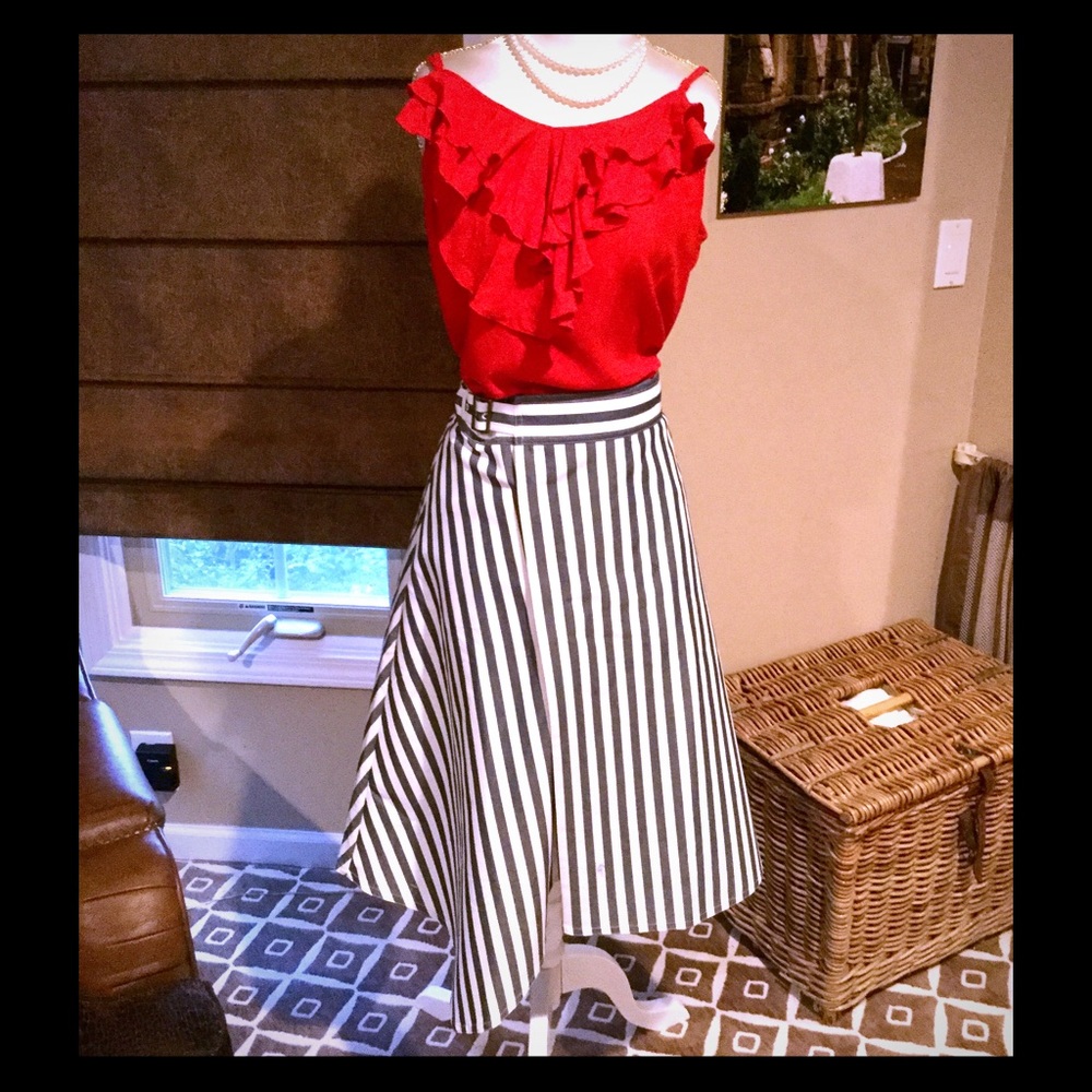Maeve (Anthropologie) striped skirt