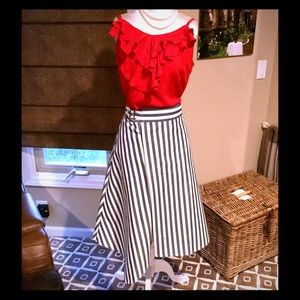 Maeve (Anthropologie) striped skirt
