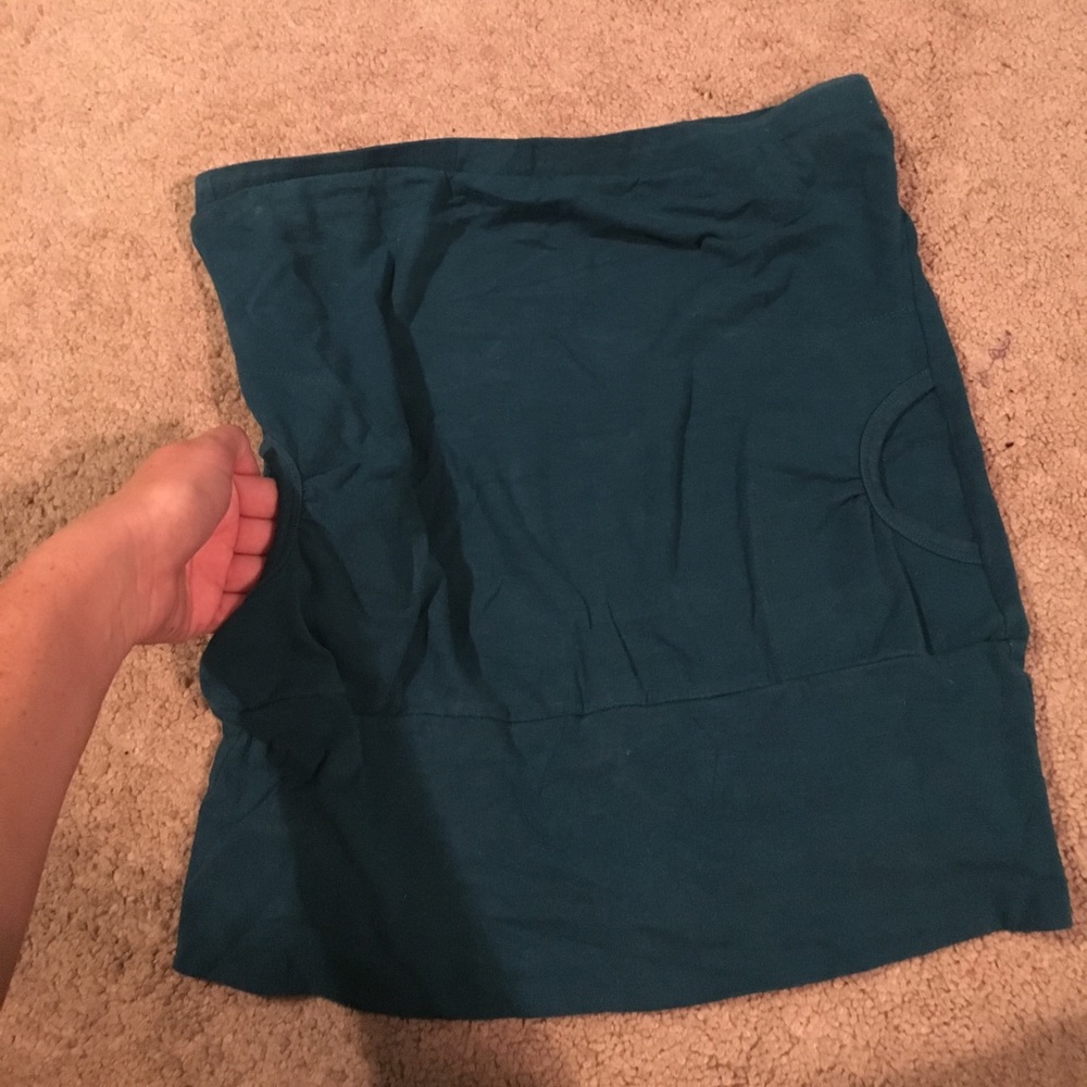 Tube top with pockets