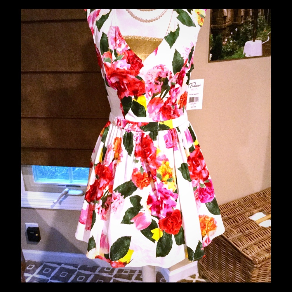 Floral spring dress (Trixxi)