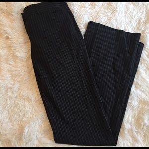 Express "editor" pinstripe slacks