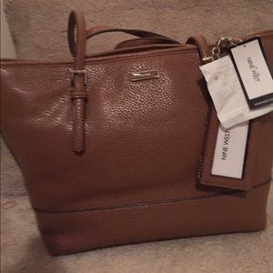 Brand new camel Nine West handbag MSRP $79