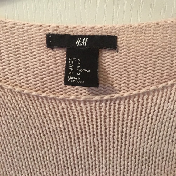 Light pink H&M sweater - Picture 3 of 3
