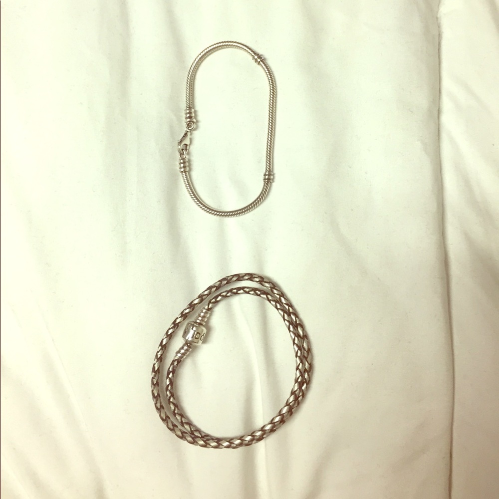 2 pandora bracelets