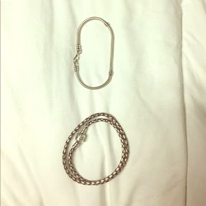 2 pandora bracelets